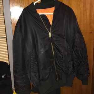 Alpha industries bomber jacket